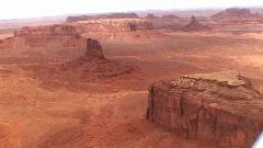 Merrick Butte (front) looks ideal for a Jeep commercial. To the left of it is West Mitten. Center field is large Sentinel Mesa, and to the right of it the spire called Big Indian. Far background is Eagle Mesa on the left, then Sitting Hen, etc Image06.jpg
